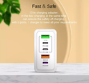120w5頭快速充電器