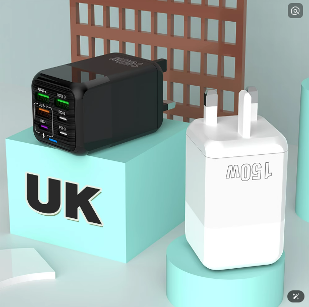 旅行專用4USB 2PD 150w快充頭